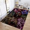 Powerful Anime Characters Home Carpet Office Decorative Carpet For Living Room Bedroom Door Mat Floor Rug Computer Chair Area Rug