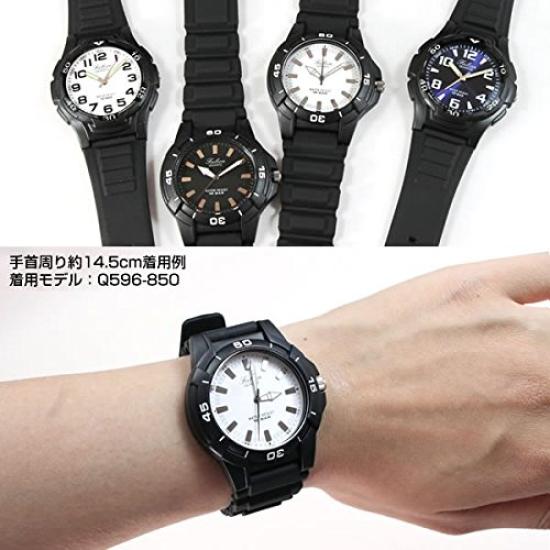 Citizen Falcon 10 ATM Water Black Q&Q Wristwatch, Q596-851, Resistant,
