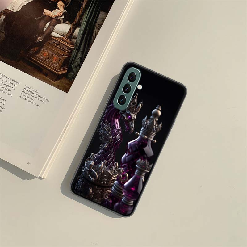 Konkurencyjna gra w szachy Etui na telefon dla Samsung A54 A14 A24 A34 A17 A37 A57 A55 A35 A25 A15 A07 A05S A04S A12 A22 A32 A52S A72 Gal