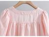2025 Summer Women's Fashionable Loose V-Neck Short Sleeve Cardigan Top