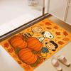 Snoopy Fall Pumpkin Party Print Rug - Non-slip Kitchen Mat, Outdoor Rug, Home and Bedroom Decor, Yoga Mat, Birthday Gift.