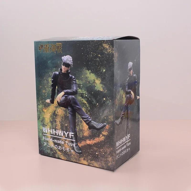 10 см Фігурка Годжо Сатору з аніме Jujutsu Kaisen, Ітадорі Юдзі, Модель-заглушка для локшини, ПВХ, Дитячі іграшки, Статична лялька-подарунок