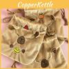 Adorable Capybara Plush Drawstring Bag Large Capacity Cute Storage Pouch