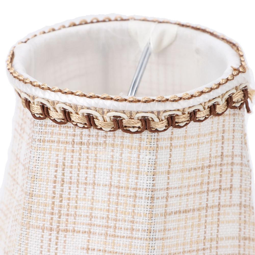 3PCS Clip On Design Lampshade Fabric Chandelier Lamp Shades Modern Small Lamp Shades  Indoor Lamp