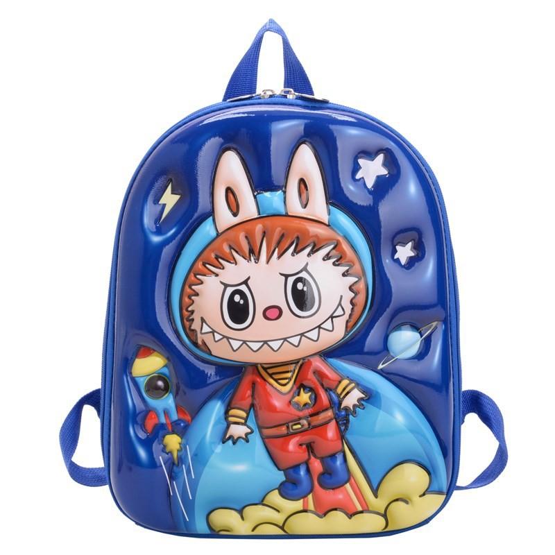 Neutral Gender Versatile Backpack For Kids With Fun Cartoon Characters School For