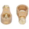 Pure Copper Battery Terminal Positive Negative Wire Connector Clamp Good Conductivity Universal