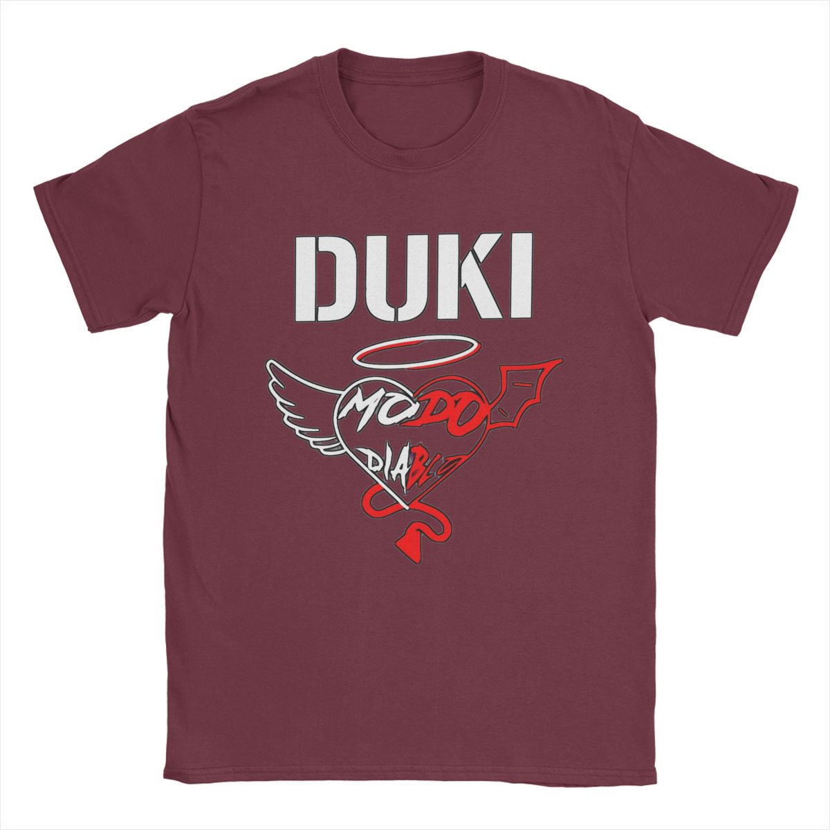 

Винтажные футболки DUKI Rapper Hip Hop для мужчин и женщин, 100% хлопок, футболка, новое поступление одежды XXXXXL бордовый