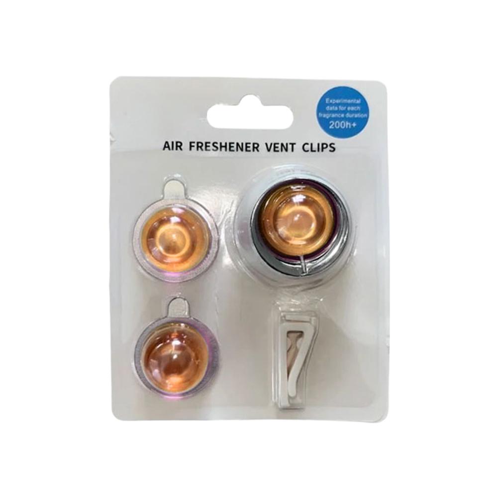 Car Air Fragrance Clips Air Conditioning Outlet Freshener Liquid Aromatherapy Balm Odor-Removing Fragrance Car Perfume