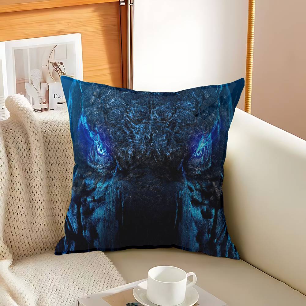 Anime G-Godzillas Cushion Cover Decorative Pillow Sofa Home Decor case pillow cases