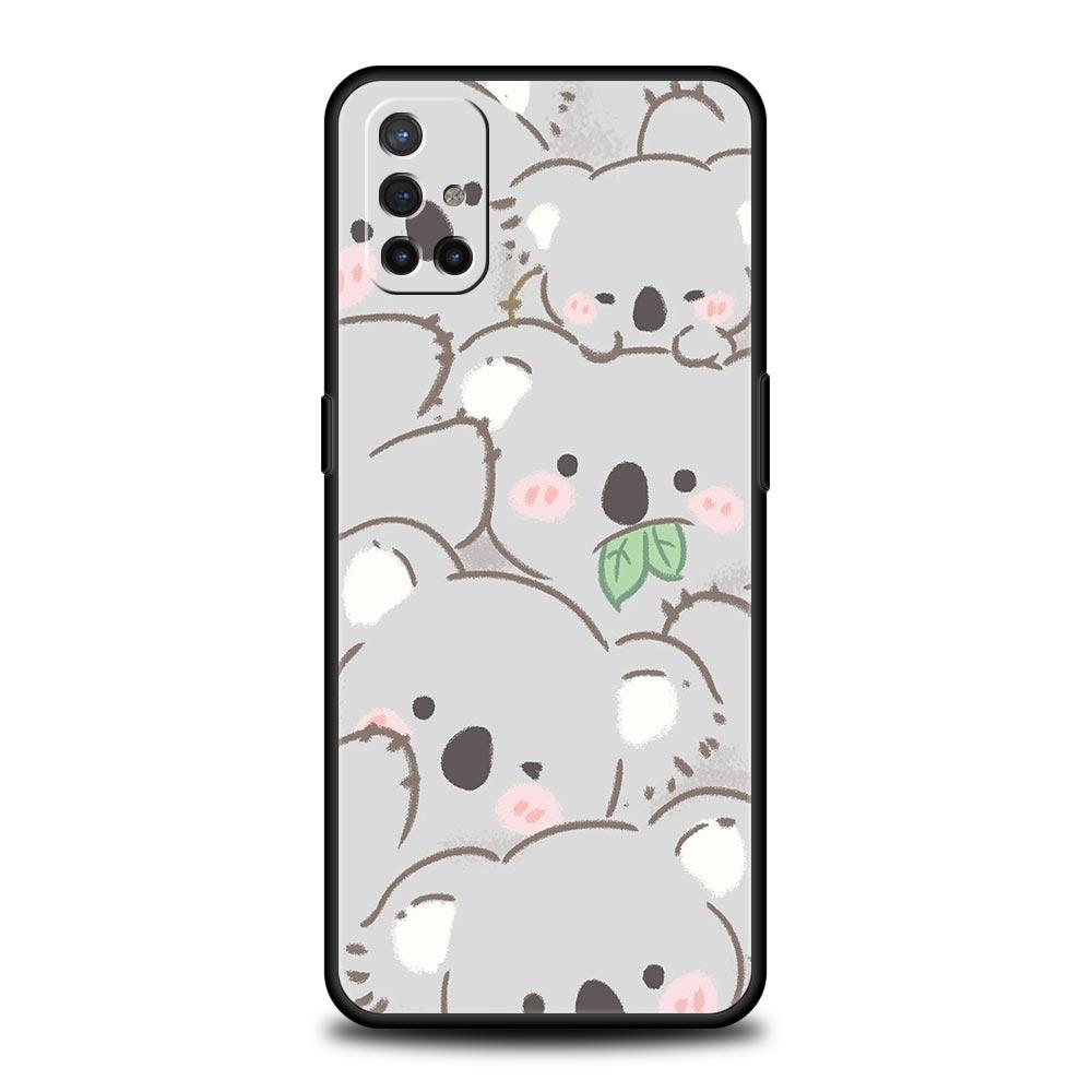 

Koala Phone Case For OnePlus 13 12 11 10 9 8 7T Pro 13R 12R 10R 9RT 8T Nord N200 N30 2T CE 2 3 5G Lite Soft Cover OnePlus 12