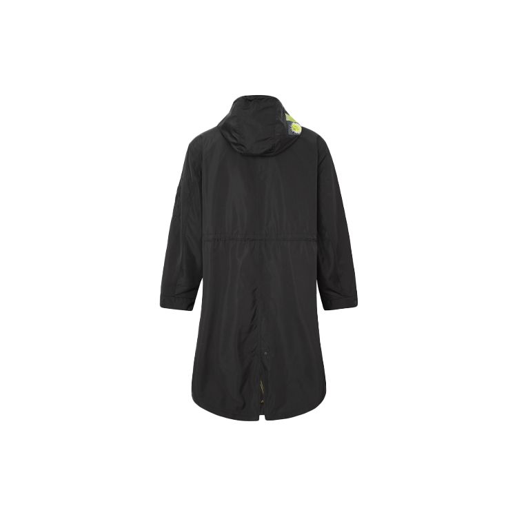 Calvin Klein Tiger Head Print Mid-Length Hooded Jacket Unisex Jacket Black J400118-BEH