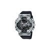 200m Waterproof Fashion Quartz Movement Resin Strap Japanese and Korean Watch for Men and Women Black Dial GM-110-1ACR