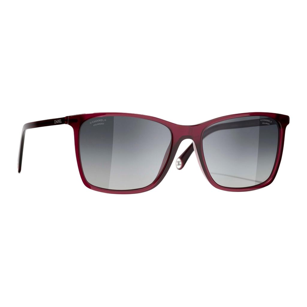Chanel Square Sunglasses Unisex sunglasses Red CH5447A-C539S8