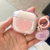 Transparent Love for AirPods 1 Protective Cover Apple 1/1 Generation AirPods Pro1 Earphone Cover Simple Women