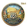 Route 66 100th Anniversary 3D Commemorative Coin & Badge