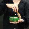 Singing Bowl Set Tree of Life Green 10.7cm