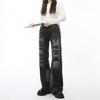 Men's clothing | Autumn new products, niche worn patches, retro old and slightly washed jeans