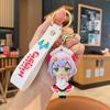 Portachiavi in ​​silicone con simpatico personaggio di Genshin Impact, adorabile statuetta in PVC per borse e telefoni.