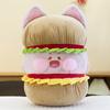 Plush Cartoon Hamburger Doll Childrens Cat Cartoon Toys Animal Gifts Holiday