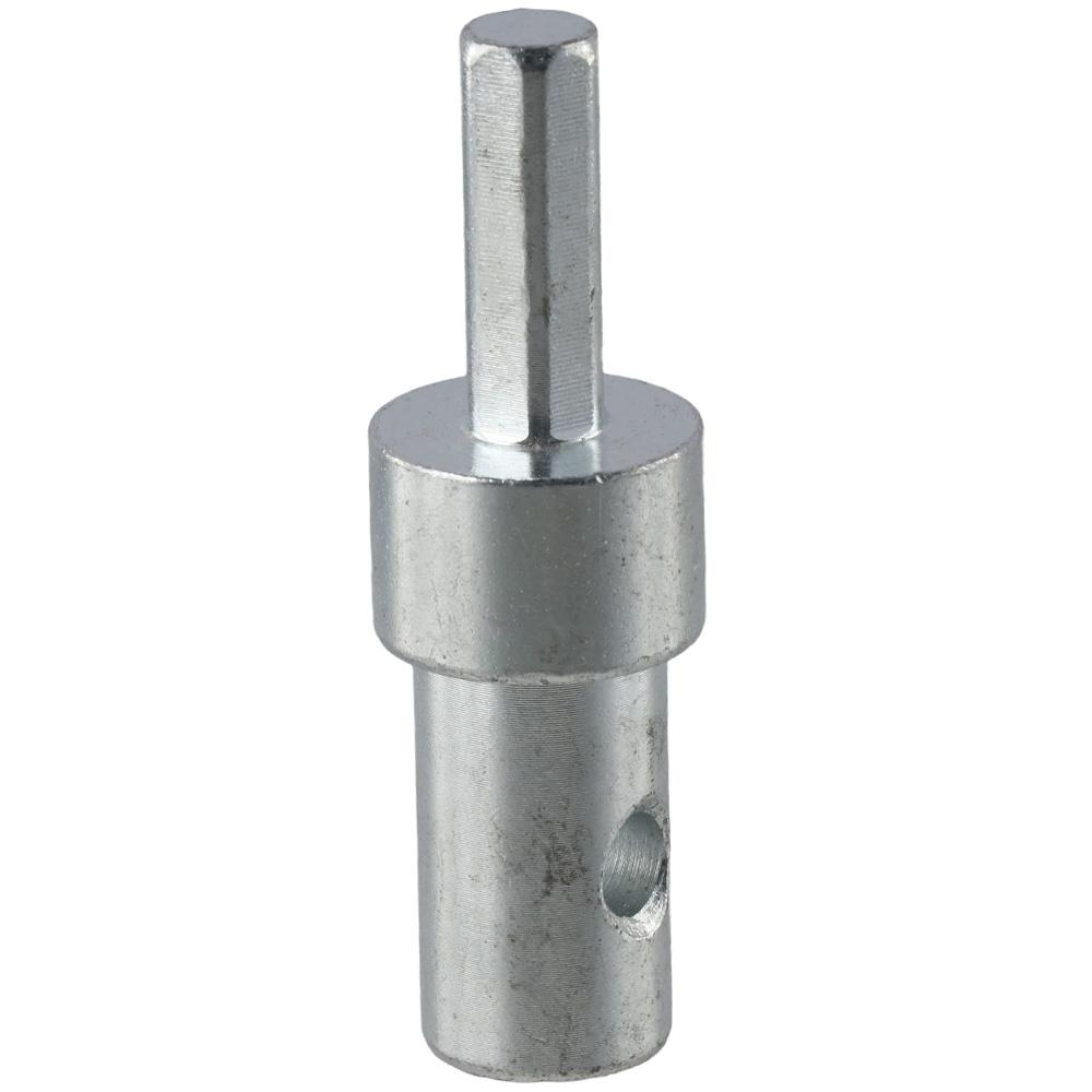 Stainless Steel 3/4 Inch Interface Inner Diameter  Adapter Silver Hexagonal Shank  Adapter  Worker