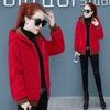 Imitation Lambswool Padded Coat Female Winter Latest Korean Version of Relaxed Fit Coat Small Fragrant Hooded Coat