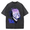 Dandadan Okarun T-Shirt Herren Japanisches Anime T-Shirt Cartoon Hohe Qualität Baumwolle T-Shirt Ästhetisches Mode T-Shirt Männlich