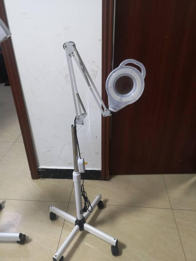 

Beauty Salon Cold Light Lamp for Nail Art, Eyelash Extensions, Tattoos, Acne Treatment, Pedicures, and Repair with Magnifier.