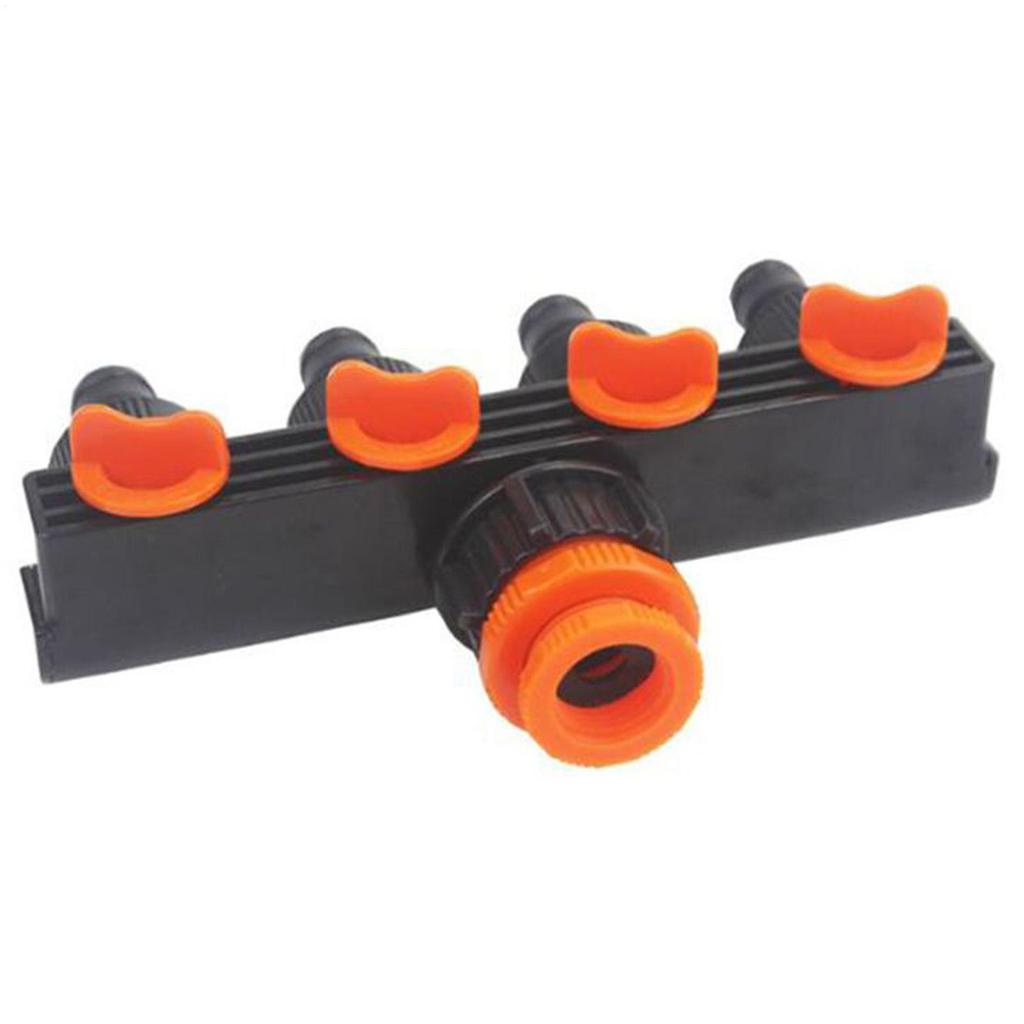 Hose Splitters 4 Way Hose Splitter Heavy Duty 4 Way Valve Drip Sprinkler Connector For Home Grounds Yard Car Washing Family