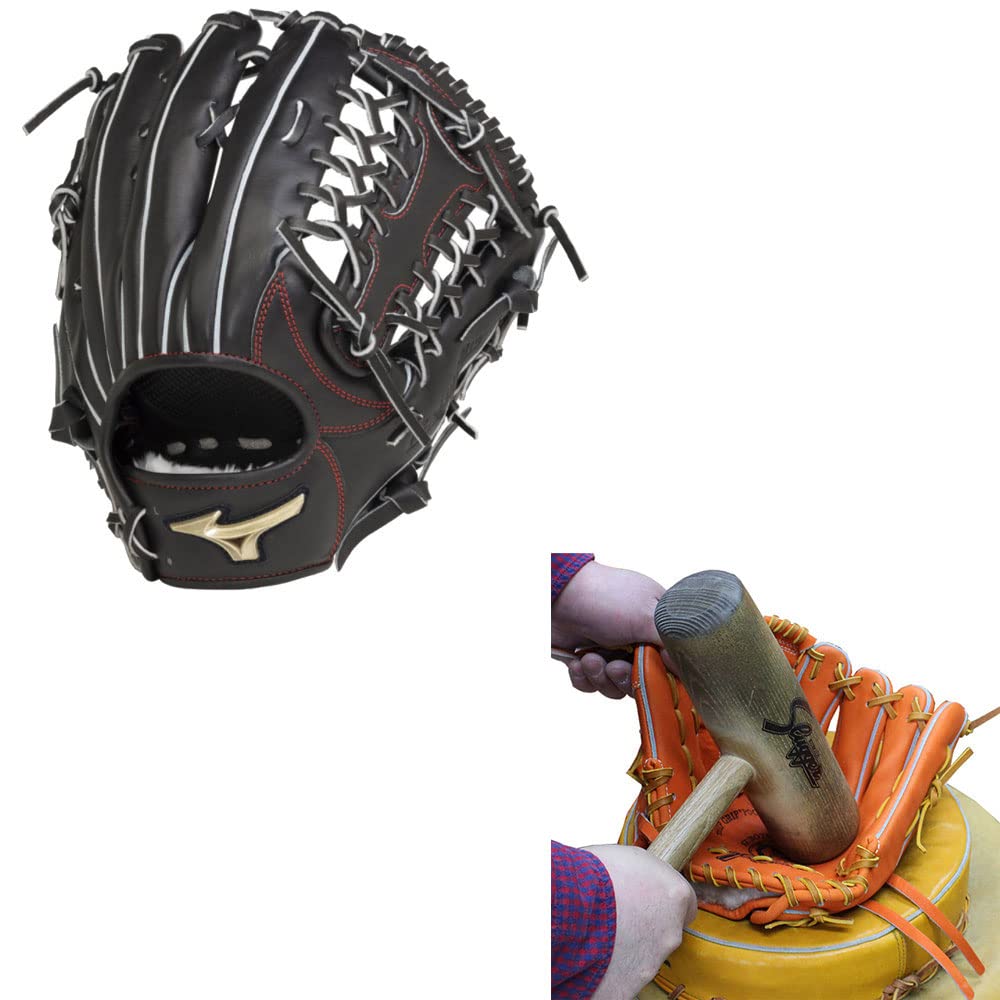 

Soft Baseball Global Elite H Selection02 1AJGR26517 09 [Mizuno] Men s Glove, Outfielder, Plus,
