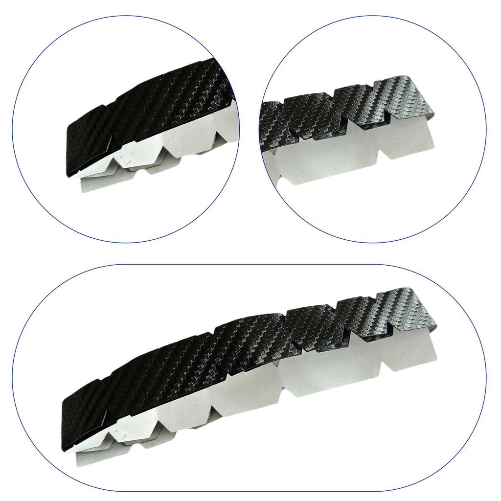 Pickleballs Paddles Protection Tape Full Edge Coverage Black Head Sticker
