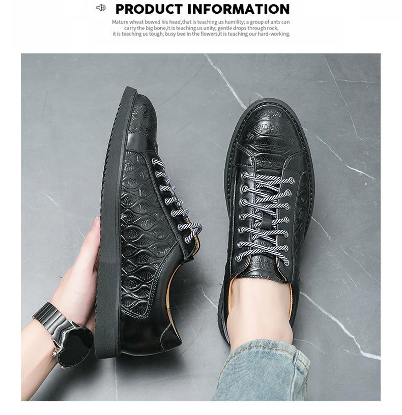 Herren Schnür-Lederschuhe Europäisch: Formelle & Lässige Frühjahrs-/Sommermode, Große Größen