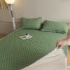 Thin Summer Mat for Bed High-quality Cool Feeling Rayon Bed Pad Cover and Pillowcase Bed Sheet Set Cooling