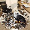 1pc Eagle Decorative Artwork Chair Carpet for Office, Non-slip, Soft and Durable Leisure Rug, Perfect for Office, Living Room Yy251103108