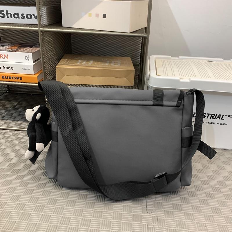 Men's Shoulder Bag Campus Student Classes Bag Women Large Capacity Crossbody Bag