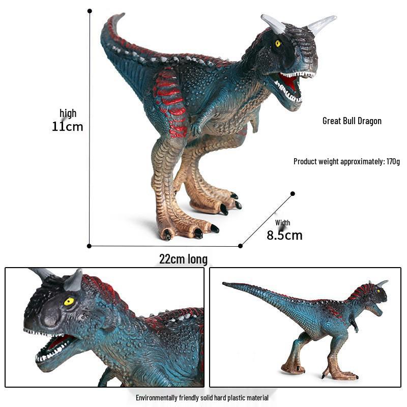 Jurassic Dinosaur Simulation Model: Stegosaurus, Mosasaurus, Pterodactyl, Triceratops, T. Rex, Allosaurus.