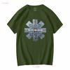 Red Hot Chili Pepper Kaleidoscope White T Shirt long or short sleeves vintage Washed graphic Versatile Soft Casual