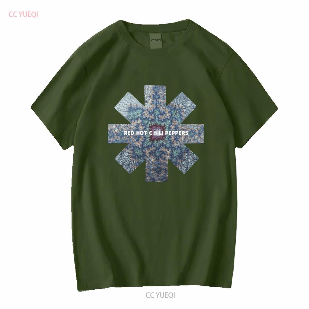 Red Hot Chili Pepper Kaleidoscope White T Shirt long or short sleeves vintage Washed graphic Versatile Soft Casual