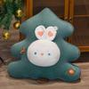 Kawaii Funny Christmas Series Santa Claus Plush Toy Elk Stuffed Soft Cute Throw Pillow Christmas Tree Creative Gift Home Decor