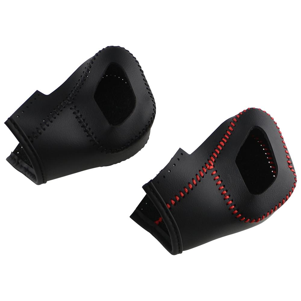 Car Gear Shift Knob Cover for Ford Everest 2019 - 2026 Ranger 2018 - 2026 AT Leather Gear Head Collars Protector Accessories