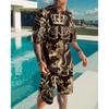 16 summer new fashion 1D lion print men's sportswear 1-piece wholesale