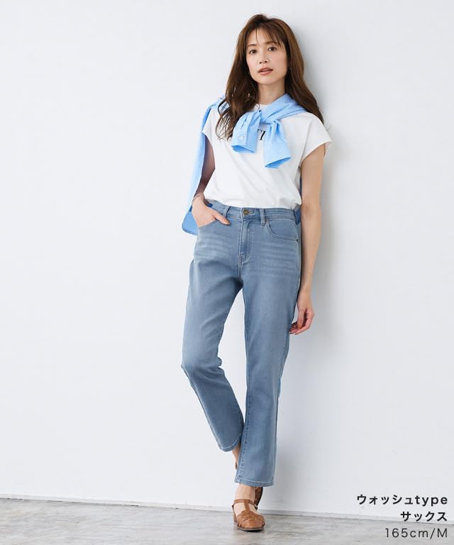 Pierrot Stretch Tapered Denim Size Medium Jeans, Women's, S, Medium/Blue,