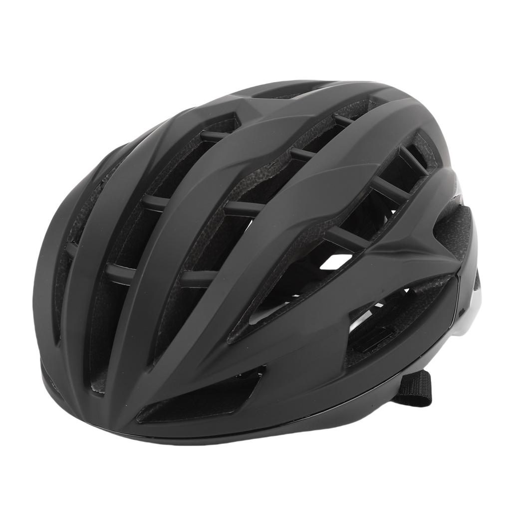 Keel Cycling Helmet for Men and Women EPS PC Lightweight Premium Airflow Unisex Bike Helmet for Road Bikes Matte Black M