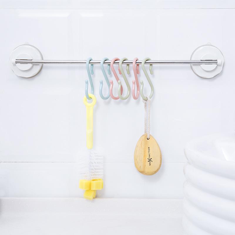 Wielofunkcyjny Kreatywny Hak S do Ubrań i Kuchni, Przenośny Materiał PP.