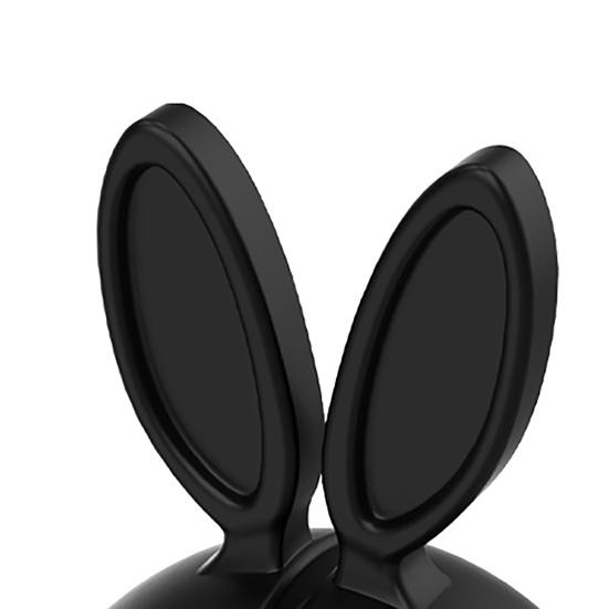 3Pcs/Set Cable Holder Rabbit Ear Shape Creative Cartoon Silicone Self-adhesive Wire Cord Organizer