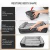 Removable & Washable Pet Nest Cushion - Breathable Multi-Season Dog Bed for Medium & Large Dogs