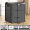 Home Essentials Storage Bag With Large Window Grid For Bedroom Organization