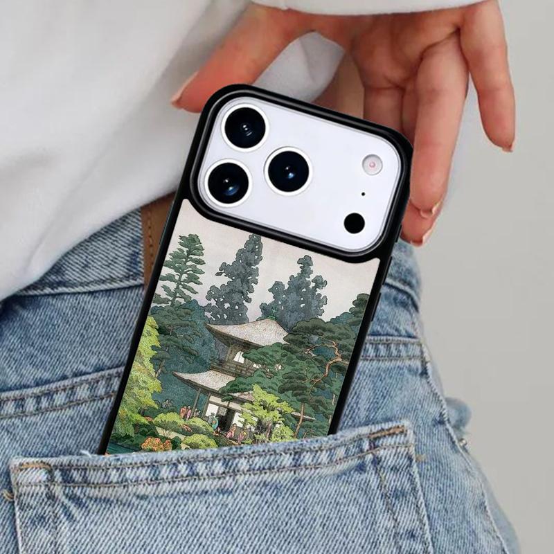 Ukiyo-e Japanese style Art Phone Case for iPhone 17ProMax 12 13 14 15 16e 17 Pro Max Plus Air Cover