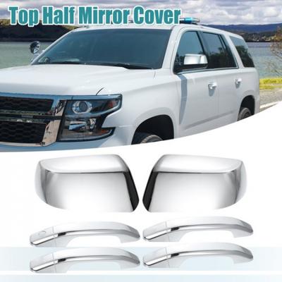 Chrome Top Half Mirror Cover Handle Cover for Chevy Tahoe Suburban for GMC Yukon