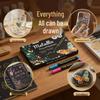 Cross Metal Marker Set: 18 Water-Based Paint Pens for Waterproof Outdoor Metal Touch-Ups