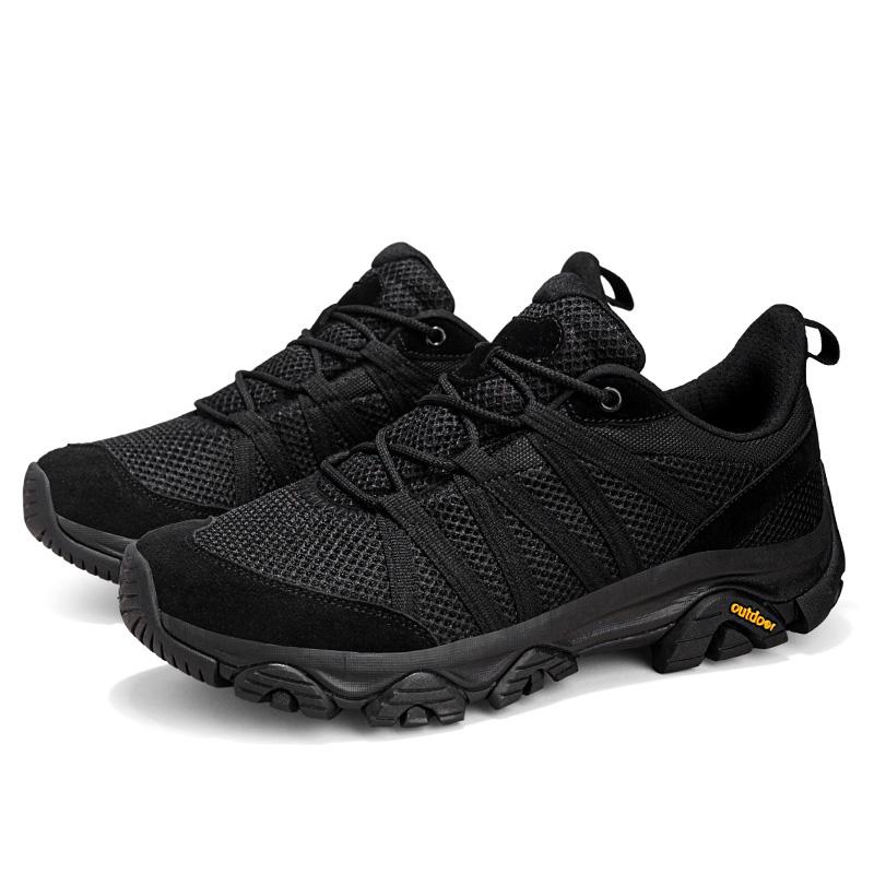 Couple Outdoor Mountaineering Boots Spring And Autumn Mesh Breathable Casual Shoes Off Road Travel Casual Sports Shoes